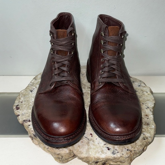 Allen Edmonds Higgins Mill Weatherproof Mens Boot Burgundy Chromexcel Leather 9 main image 9